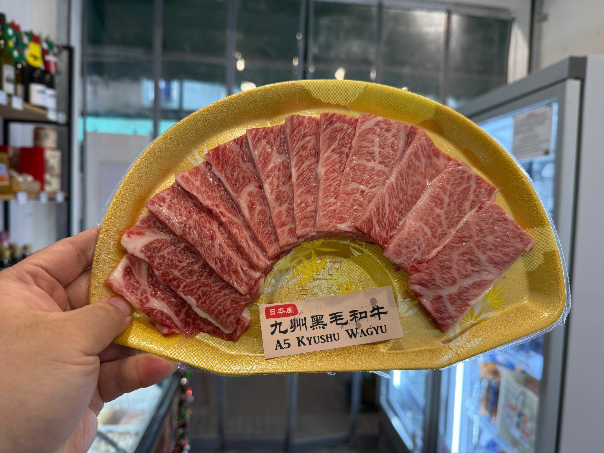 【日本九州A5黑毛和牛】三角牛小排 燒肉片 - undefined