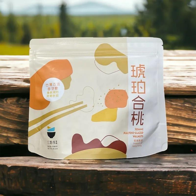 【三點水料理】手工琥珀合桃 (升級版台灣古法麥芽糖) - undefined