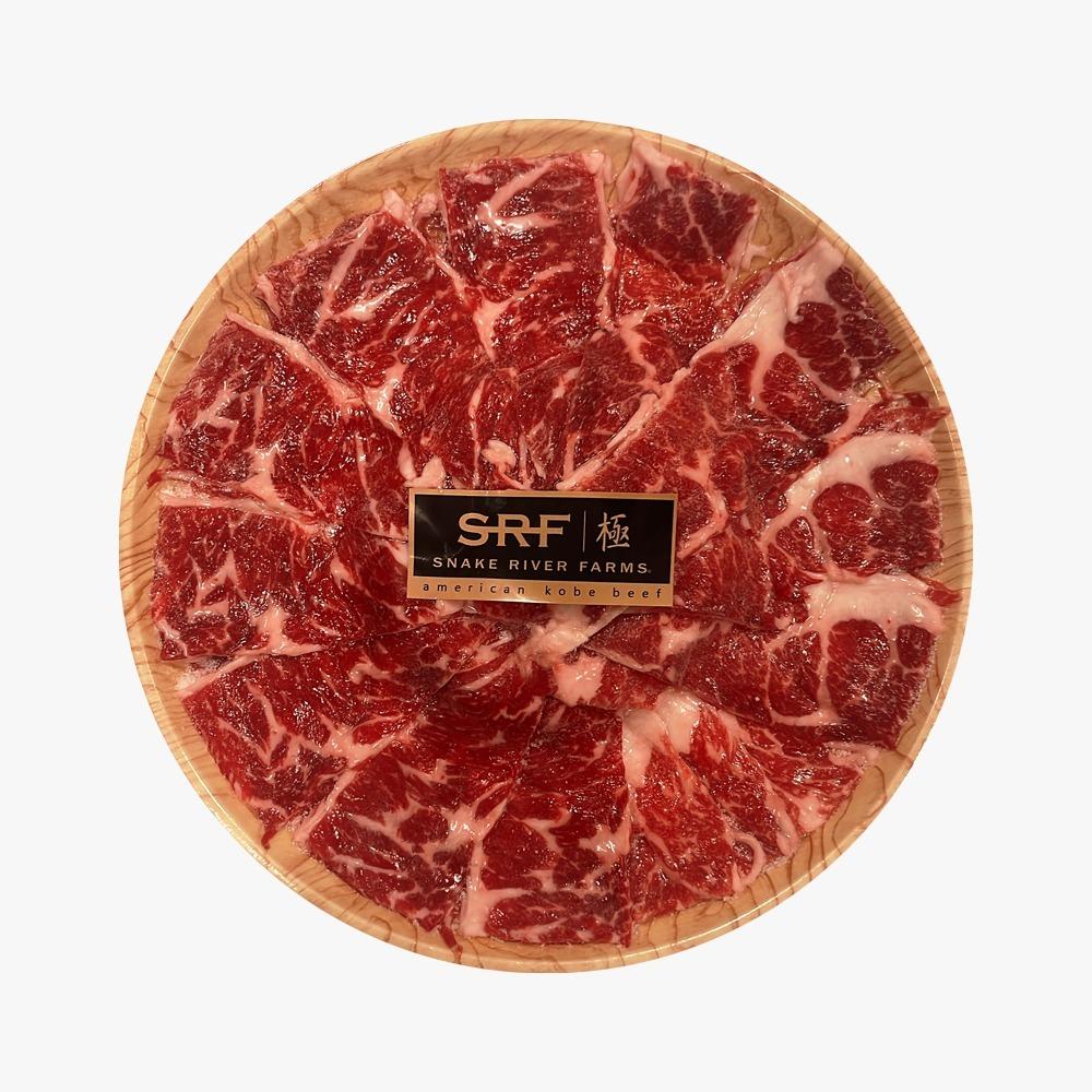 美國 SRF 極黑和牛 三角肥牛 火鍋片【金標】 - undefined