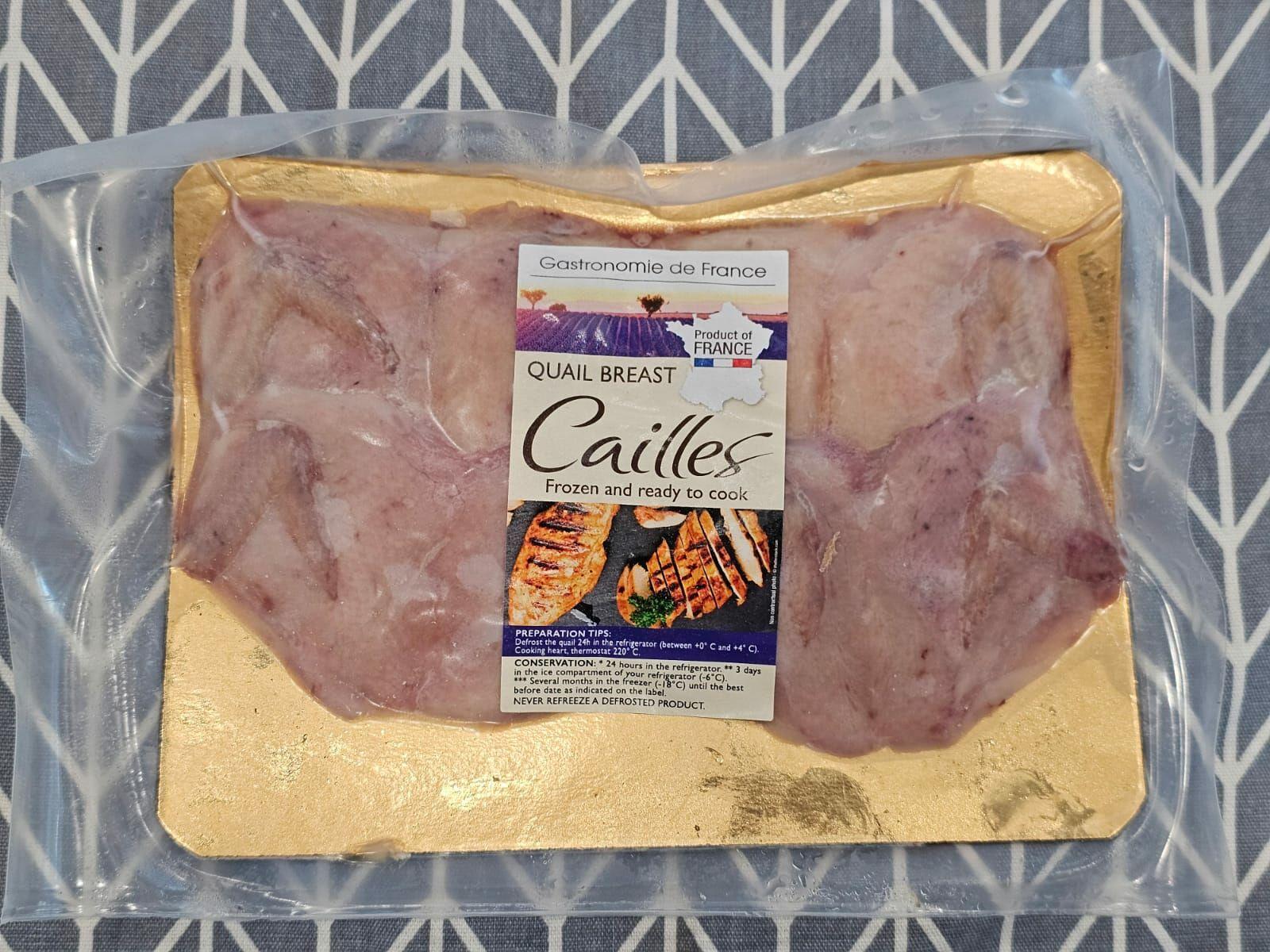 🇫🇷法國Cailles無激素鵪鶉胸 350g - undefined